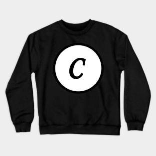 letters Crewneck Sweatshirt